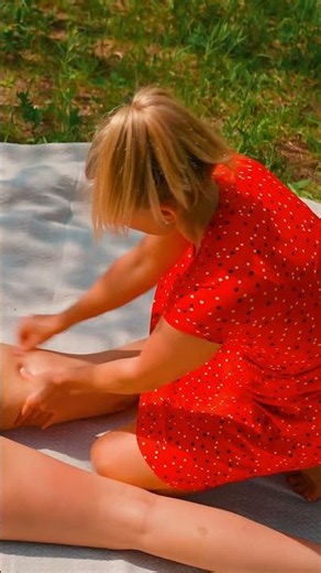 ENERGIZING DEEP MASSAGE IN NATURE | OKSANA & YULIA