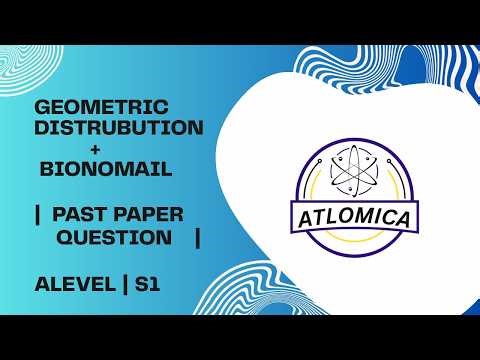 Crack S1 Exams 🔥 Binomial + Geometric Distribution Past Paper Walkthrough