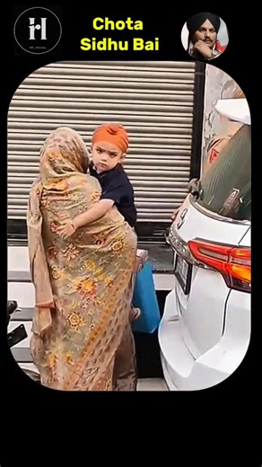 Chota Sidhu Moosewala 🫶 #sidhumoosewala #hr_melody