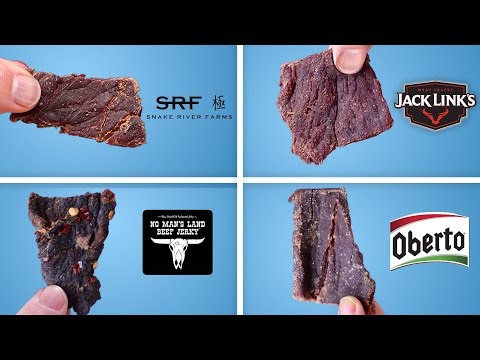 Pro Chefs Blind Taste Test Every Beef Jerky | The Taste panel | Epicurious