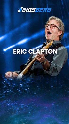 Witness the legendary Eric Clapton live