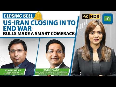 Nifty rebounds 300 pts from day's low; Brent crude falls over 6% | Closing Bell