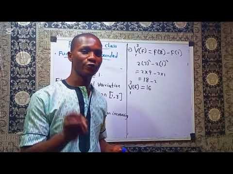 How to find the total variation of a given function 