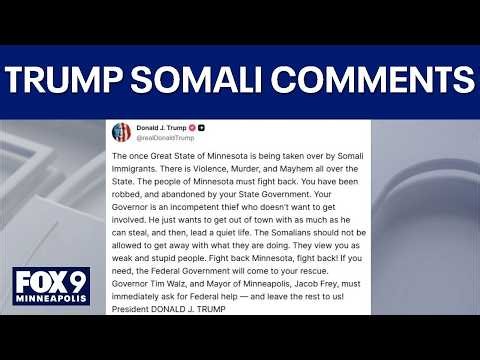 Trump remarks on Somalis condemned by local leaders