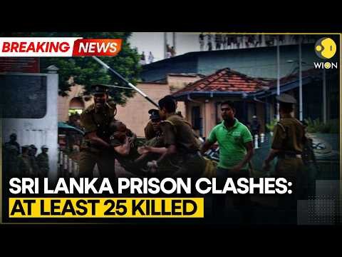 Sri Lanka Negombo Prison Clashes Kills At Least 25 Including Prison Officers | WION BREAKING