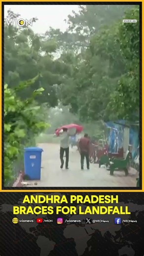 Cyclone Arnab Intensifies as Heavy Rains Lash India's Eastern Coast | WION Shorts