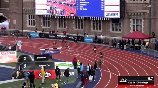 Watch College Women's 4x100 Final (Event 578) At 2026 Penn Relays