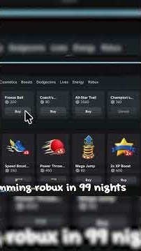Insane Robux Scam Inside 99 Nights In The Forest
