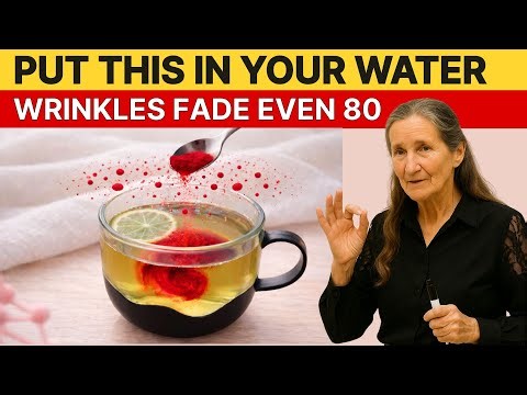 STOP Drinking Plain Water! Add THIS to Boost Collagen, Firm Skin & Smooth Wrinkles | Barbara O'neill
