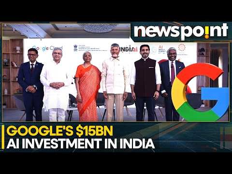 Google’s $15 Billion India AI Hub in Visakhapatnam: Biggest Tech Investment Yet | WION Newspoint