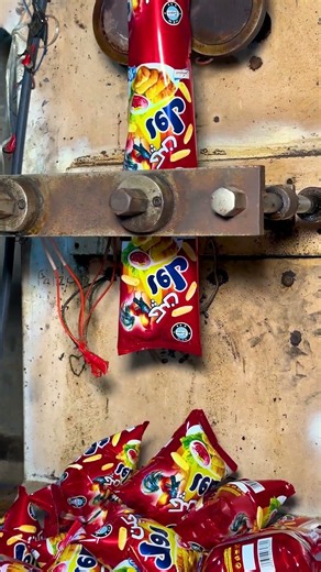 Slanty Packet Sealing Machine - Inside Factory Process