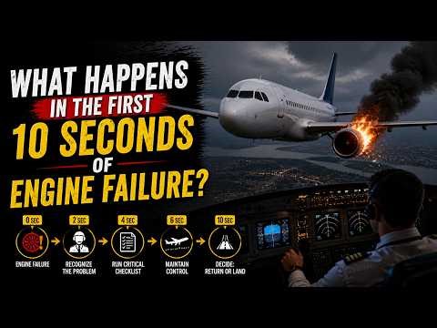 🕒 The 10-Second Survival Window: Engine Failure Dynamics ✈️