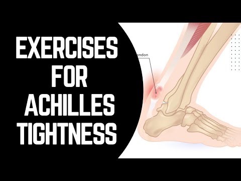 Exercises for tight achilles tendon|Achilles tendinitis rehab exercises@PhysiotherapyTreatments