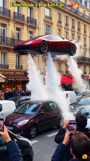 Elon Musk’s Rocket-Powered Car! 🚀 | Tesla Roadster Facts #ElonMusk #TeslaRoadster #SpaceX #tesla