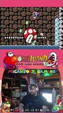 Yoshi's Island! #playthrough #micahsoftgaming #GBA #platformer #yoshisisland