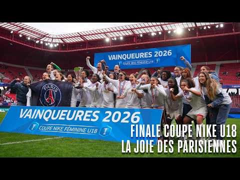 JOIE et RÉACTIONS du PSG, 1er vainqueur de la Coupe Nike U18