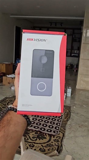 Smart Door Security | Hikvision IP Video Door Phone | DSKV6113WPE1 #vdp #doorbellcam