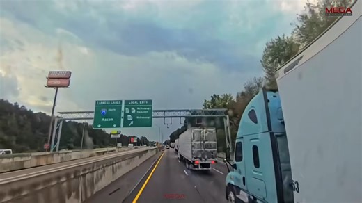 He wanted to intimidate a stranger on the road - it backfired fast