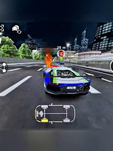 DriveCSX - Ultimate Driving Car Challenge : Crash Zone / Survival Run (Level 8-20) #Shorts 5