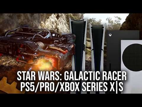 Star Wars: Galactic Racer DF Tech Review - PS5/Pro/Xbox Series X|S - This One's Special!