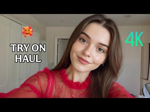 See-Through Lingerie & Micro Bikini Try-On Haul | Transparent style 2025 [4k #seethrough