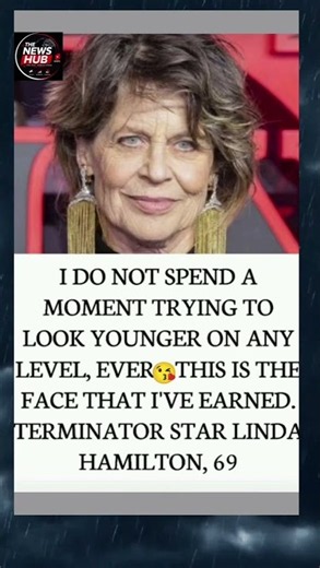 Linda Hamilton, 69, Refuses to Chase Youth: "This Is the Face That I've Earned" ❤️. #shorts
