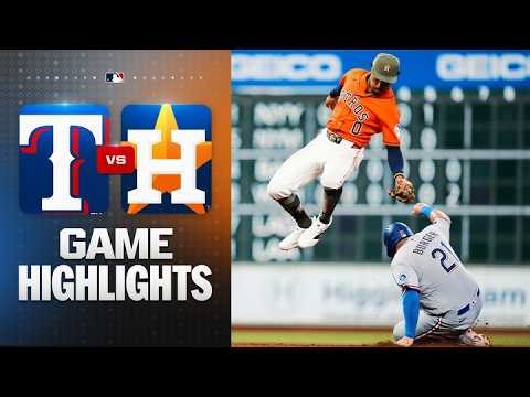 Rangers vs. Astros Game Highlights (5/15/26) | MLB Highlights
