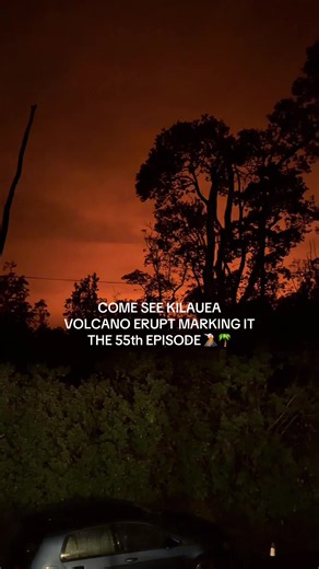 Kilauea Volcano Erupts: See the 55th Episode Live 🌋