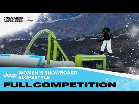 Jeep Women’s Snowboard Slopestyle: FULL COMPETITION | X Games Aspen 2026