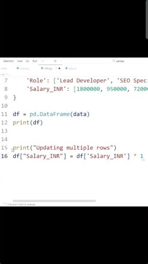 Update Multiple Rows in Pandas in Seconds 😱