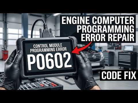 What Is P0602 Obd2 Code - Control Module Programming Error Fix