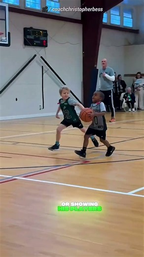 The Youngest Basketball Coach You’ll Ever See! 😍