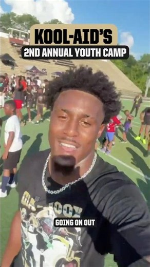 Kool-Aid McKinstry 🏈 Youth Camp #saints #nfl #shorts