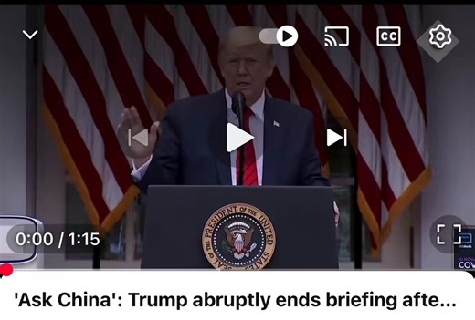 We shouldn’t forget this . At May 11, 202 , White House COVID-19 press briefing . Weijia Jiang (CBS News, later WHCA president) asked President Trump: „Why does it matter? Why is it a global competition when Americans are still dying?“President Trump replied: “Maybe that’s a question you should ask China.” Jiang asked why he said that specifically to her?President Trump denied targeting her personallyIt was widely reported globally as a tense clashIt became one of the most notable press-briefing