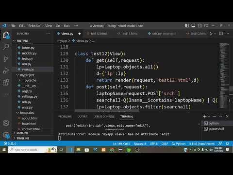13. Django CRUD Tutorial – Update Operation with Example | Django ORM & Forms