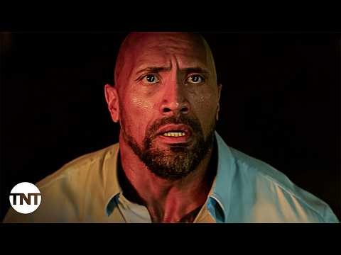 Will (Dwayne Johnson) Jumps off a Crane Into a Burning High-Rise [CLIP] | Skyscraper (2018) | TNT