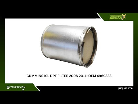 Cummins ISL DPF Filter 2008-2011: OEM 4969838