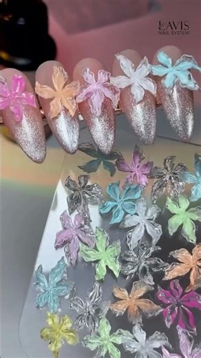 Bold 3D floral art bringing depth, dimension, and drama 🌸✨