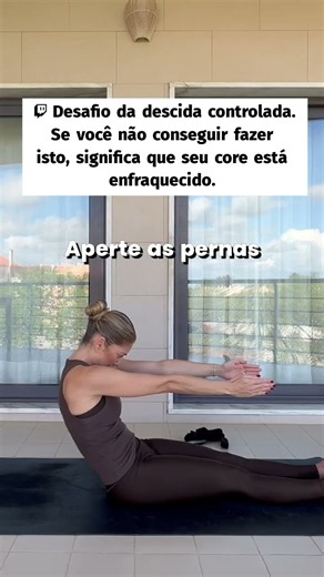 Desafio da descida controlada Se você não conseguir fazer isto, significa que seu core está enfr