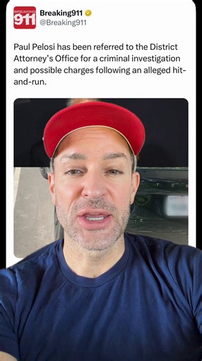 Police are not charging Nancy Pelosi’s husband Paul with DUI after he hit a parked car (AGAIN) in broad daylight and fled the scene. Police say there were no signs of intoxication. Paul Pelosi was charged with DUI a few years ago for also hitting a parked car while under the influence of alcohol Do you believe what the police are saying?