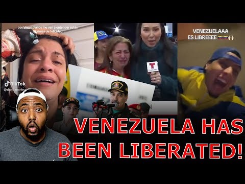 Venezuelans CELEBRATE THANKING TRUMP For OVERTHROWING Socialist Dictator In EPIC Military Operation!