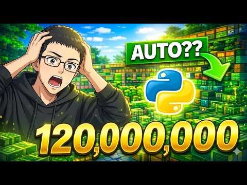 I Tried Automating Minecraft with Python… It Actually Worked