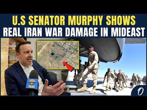 'U.S Bases Destroyed': U.S Senator Chris Murphy Shows Real Iran War Damage From On Ground | US NEWS