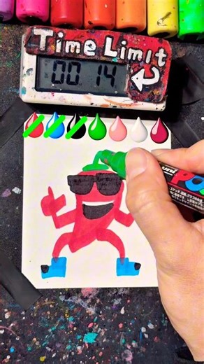 Drawing Chillin Chili in 40Sec(Steal a Brainrot)