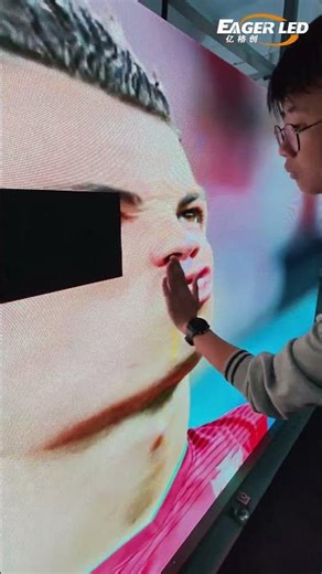 Every module clicks into place perfectly. 😌 #ledscreen #leddisplay #ledwall #ledmodule #eagerled