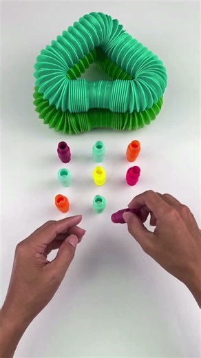 Relaxing HOK Style Creating MINI ASMR Sound POP-TUBE #satisfyingvideos #relaxing #oddasmr #poptubes