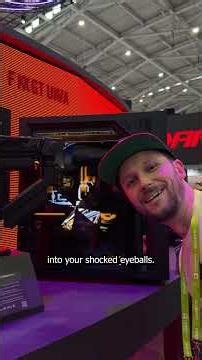 ROG Put Holograms in their G1000 PC Case🤯#pc #tech #technology #shorts