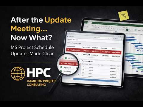 What to Do After an MS Project Update Meeting
