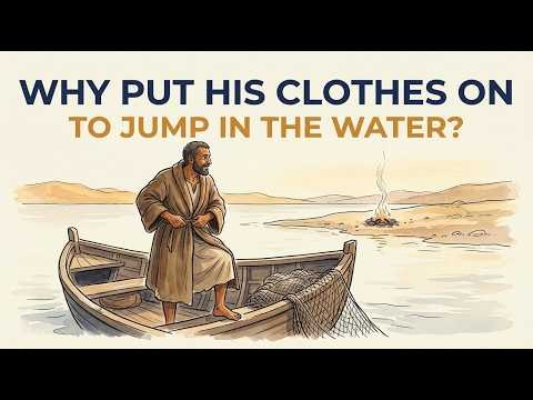 Why Peter Put His Clothes On Before Jumping Into the Water