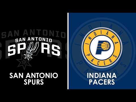San Antonio Spurs vs Indiana Pacers NBA Live Scoreboard